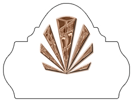 DARAY L 602 BZ WT Bronze Sunburst White Background copy